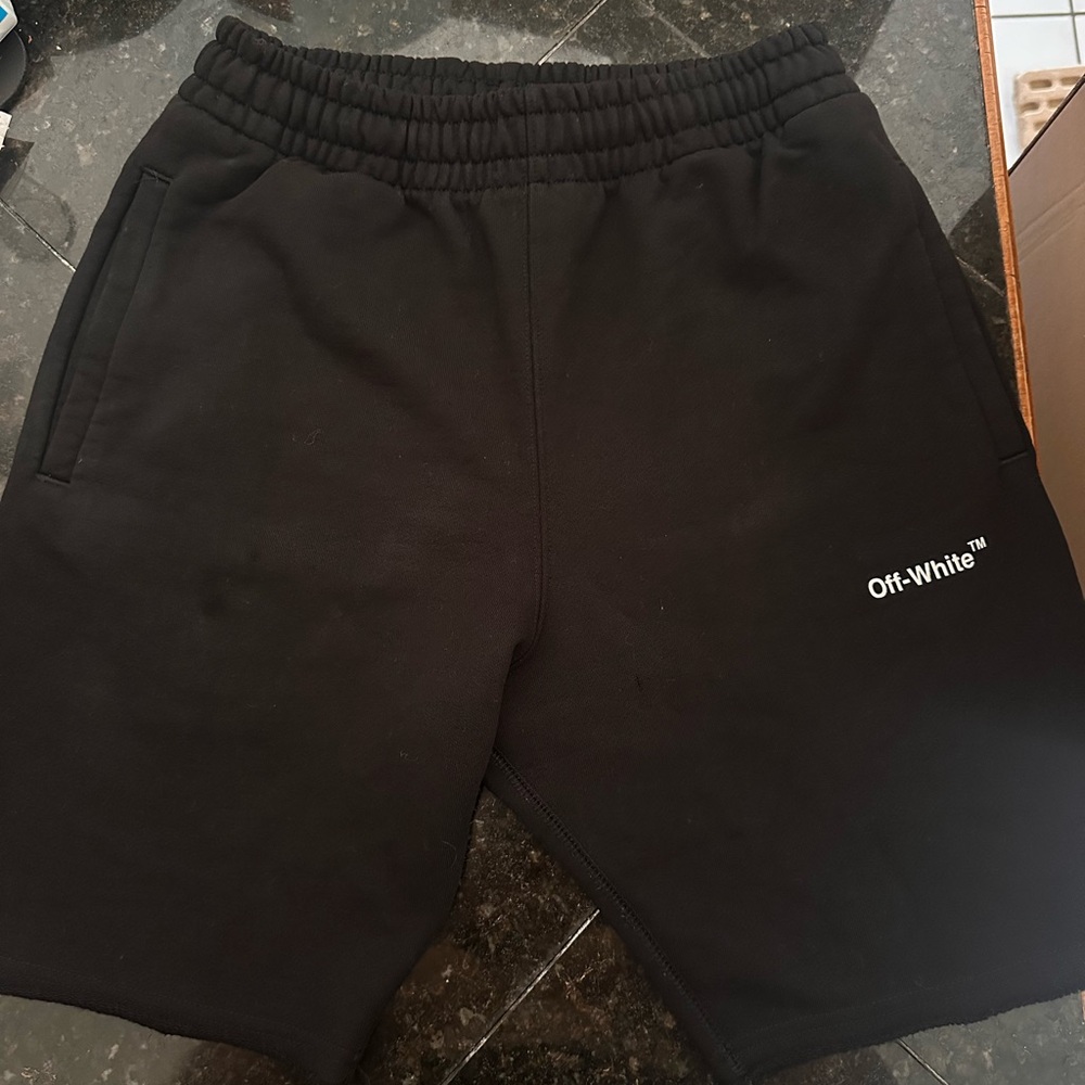 Off-White Black Shorts